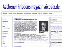 Tablet Screenshot of aixpaix.de